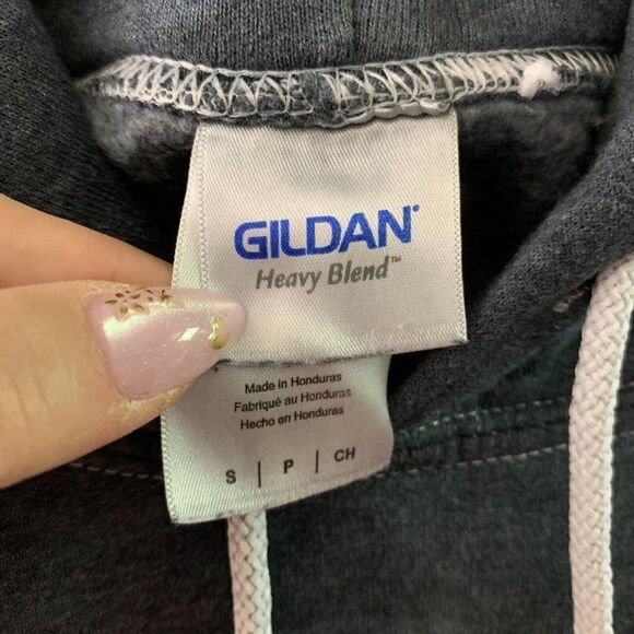 Twenty One Pilots Hoodie Sweatshirt S Blue Fleece Pullover Kangaroo Pocket Band - Picture 6 of 6